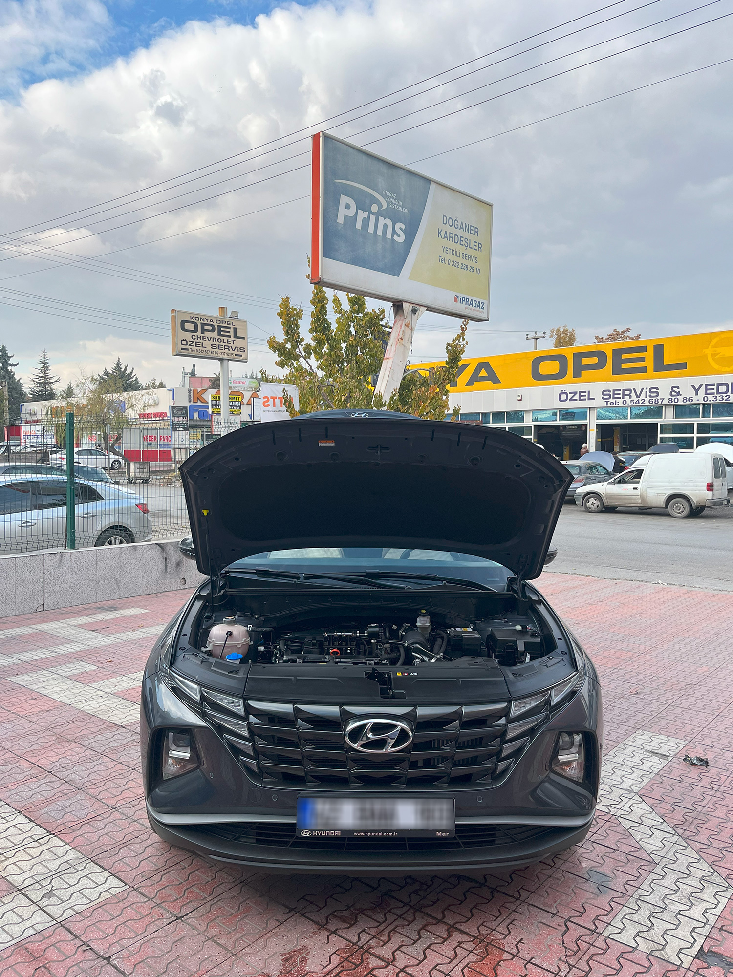 Hyundai Tucson Sıralı Sistem LPG Montajı